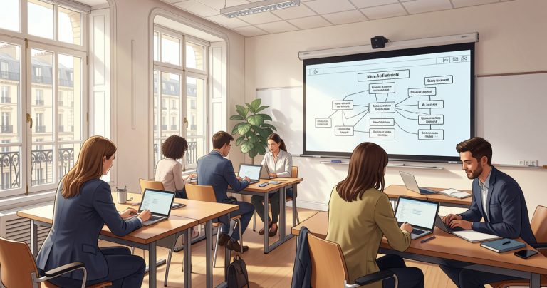 Formation IA Paris 2026 : Le Guide Complet pour Choisir la Meilleure École (Comparatif & Budget)